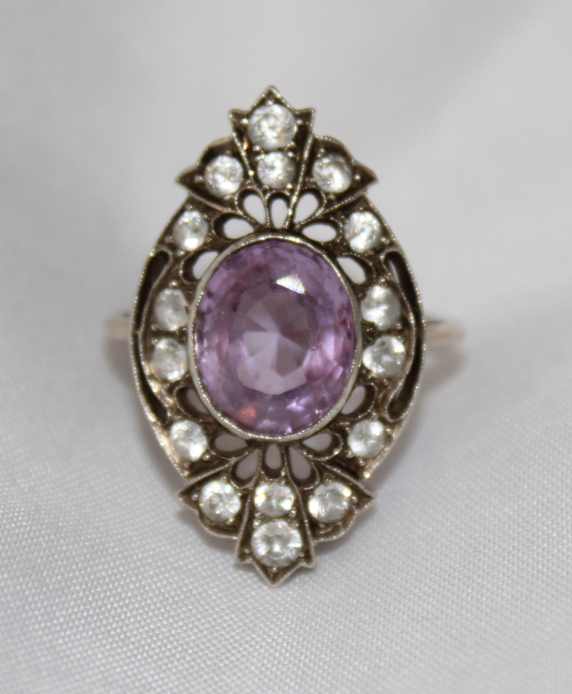 Pink Sapphire Ring 